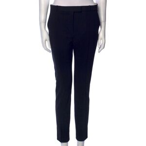 THE ROW Slim Trouser Pants Black Size 4 Small